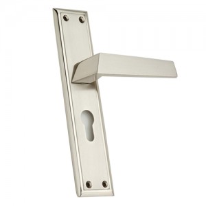"Carcas" Zinc Handle with Back Plate